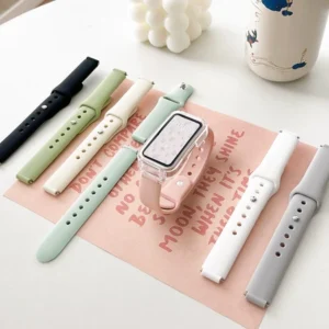 สายรัดซิลิโคนนาฬิกา สำหรับ Huawei Band 9 ( 7 สี) ขายราคาส่ง 12 ชิ้นคละสี