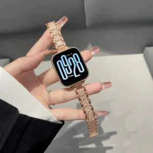 สายสแตนเลสสําหรับ Xiaomi Redmi Watch 5 4 3 Active Smart Watch Band