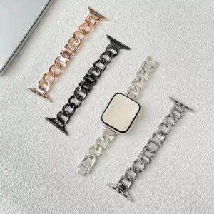 เซ็ตสายนาฬิกาข้อมือสแตนเลส สมาร์ทวอช  4 ชิ้น